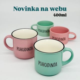 Chtěli jste je, máte je… velké keramické hrnečky v barvách makronek pro ty, kteří potřebují pořádnou dávku kávy, nebo...